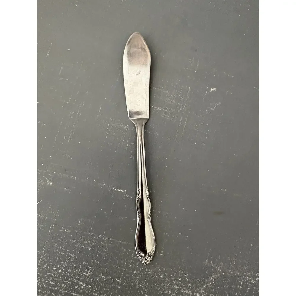 Vintage Rogers Adoration Stainless Butter Knife Simeon L & George H Rogers Co